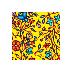 Ojibway Florals Yellow - JT-OF02-YELO Ojibway Florals Yellow - JT-OF02-YELO