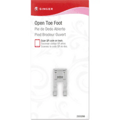 Singer Open Toe Foot Presser Foot #2500266.01 Singer Open Toe Foot Presser Foot #2500266.01