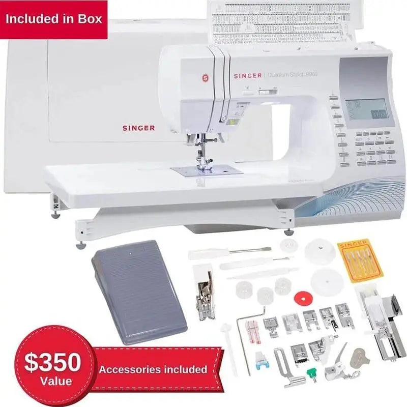 SINGER® Quantum Stylist 9960 Sewing Machine
