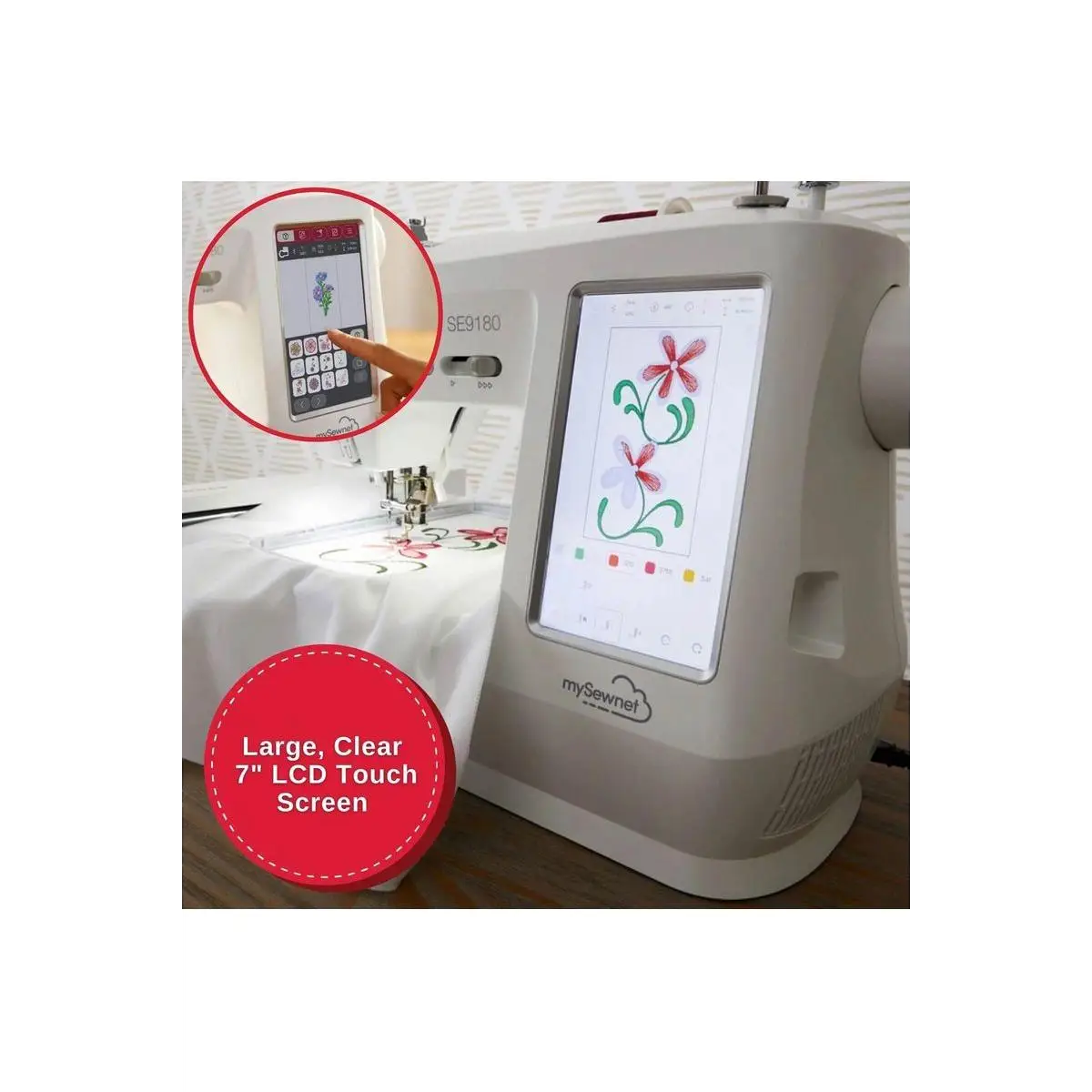 SINGER® SE9180 Sewing & Embroidery Machine