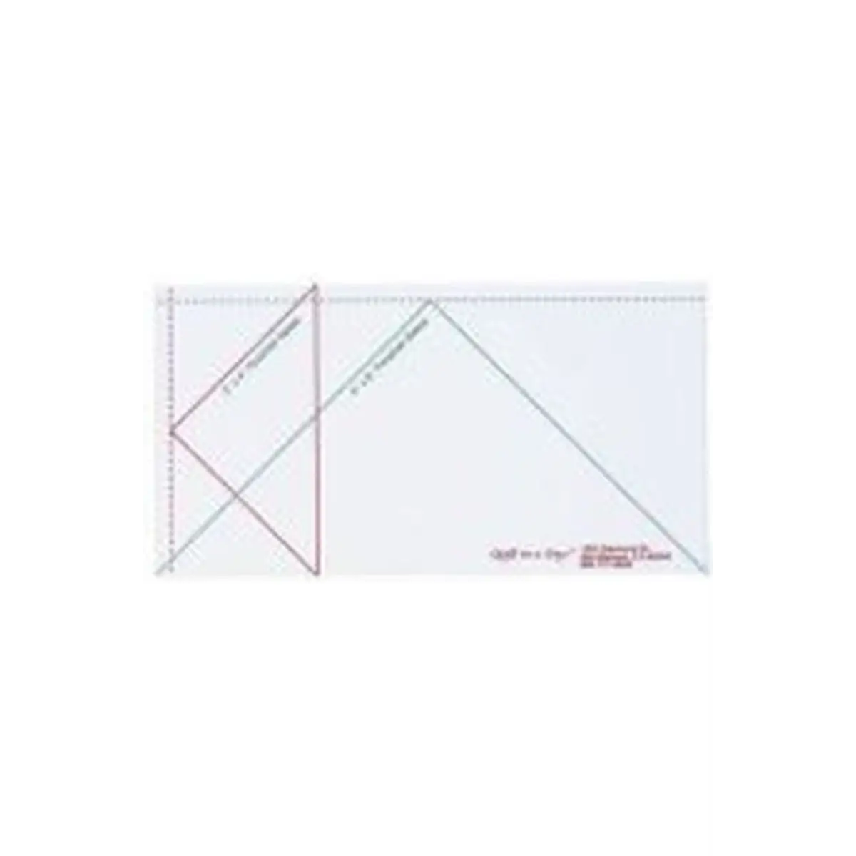 Small Flying Geese Ruler Small Flying Geese Ruler
