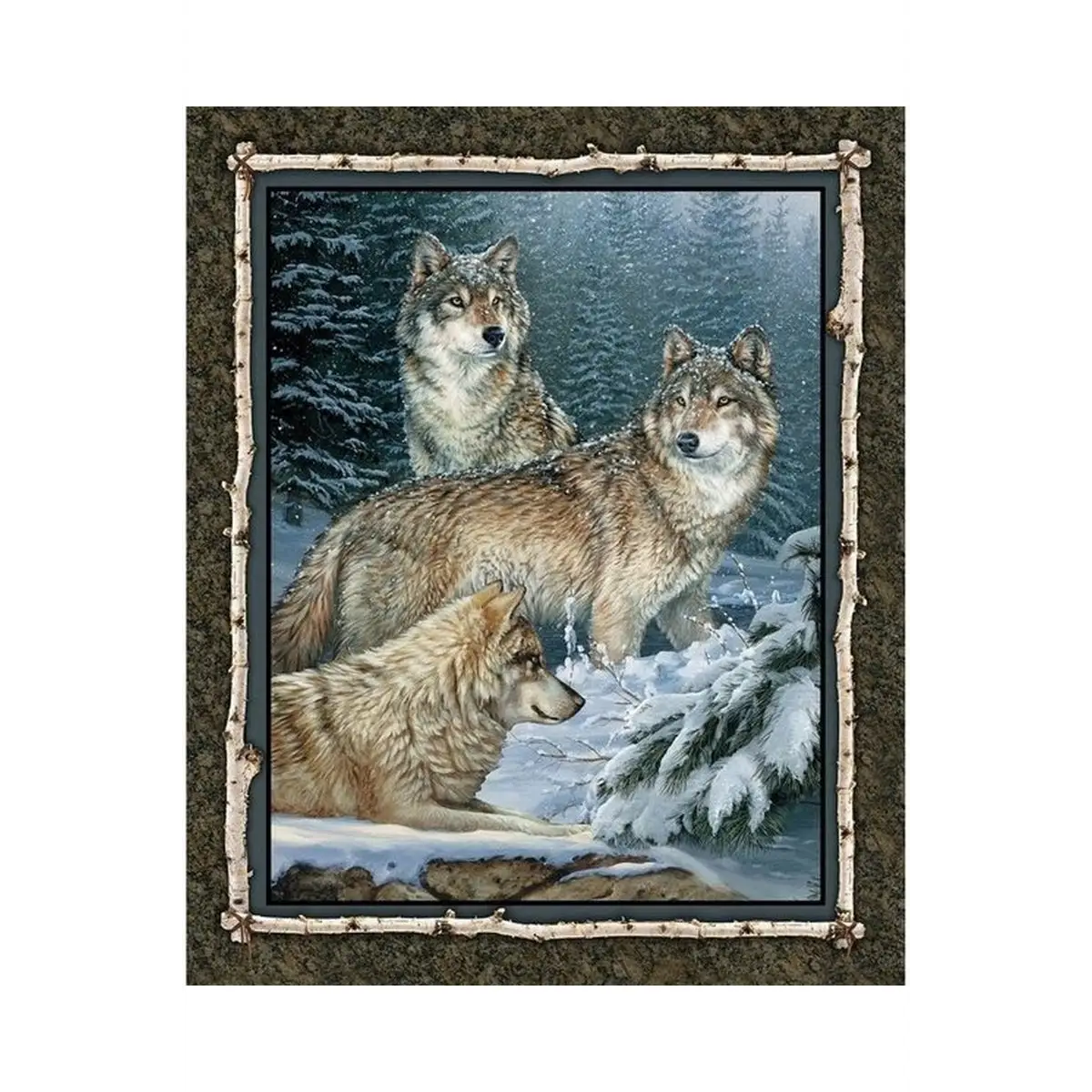 Contemplation Wall Panel Wolves - 49479 Contemplation Wall Panel Wolves - 49479