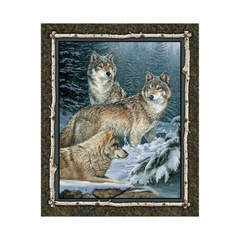 Contemplation Wall Panel Wolves - 49479 Contemplation Wall Panel Wolves - 49479