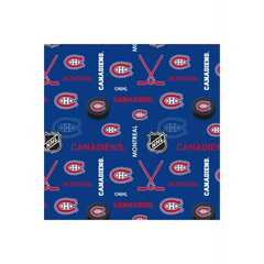 Fabric, Sykel Enterprises Fabric, NHL Montreal Canadiens Flannel Fabric, Sykel Enterprises Fabric, NHL Montreal Canadiens Flannel