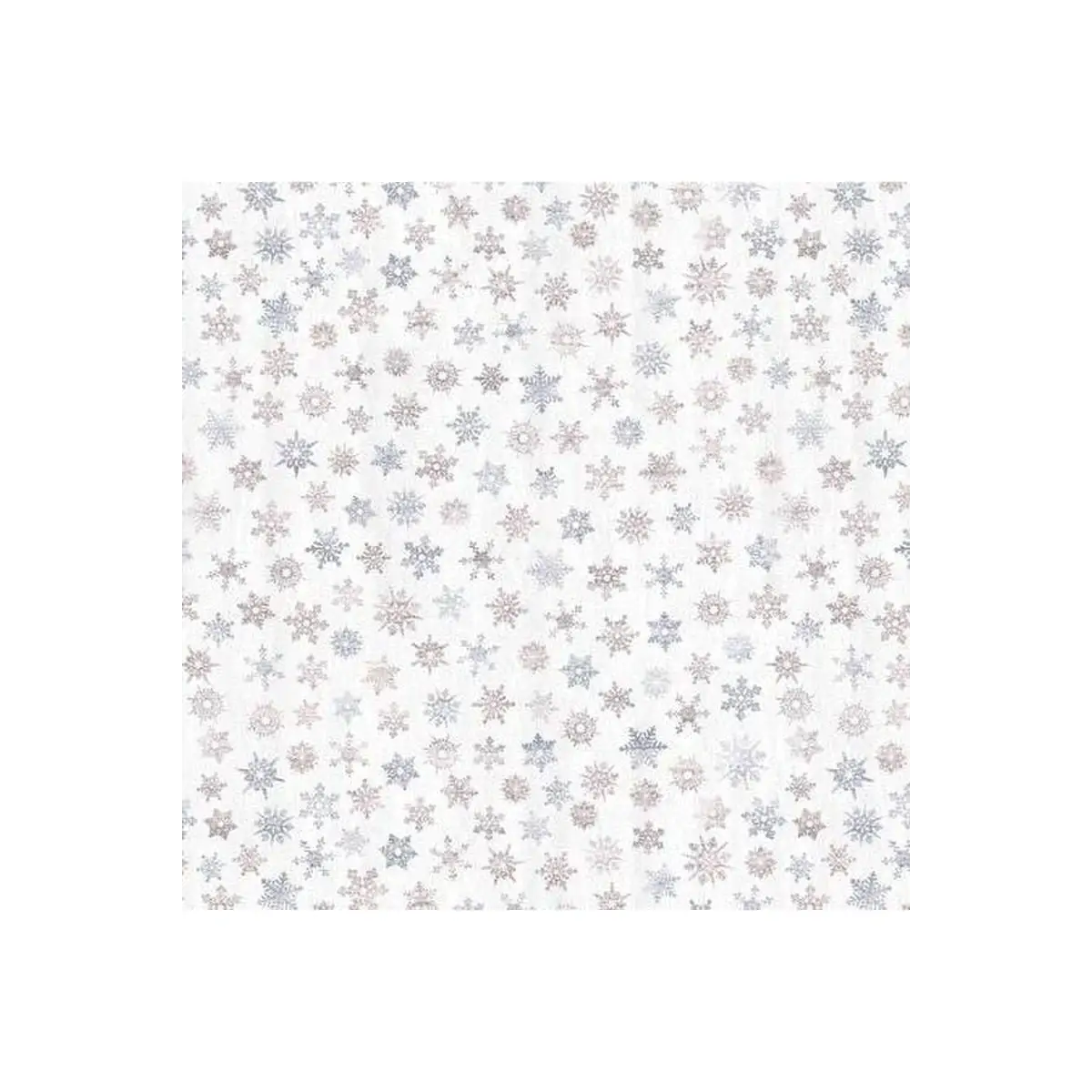 Cream Snowflakes 44" Cream Snowflakes 44"