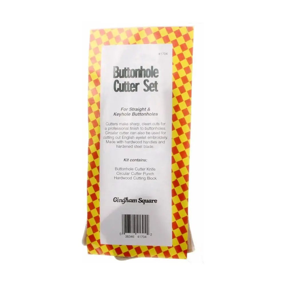 Two Piece Buttonhole Cutter Set Two Piece Buttonhole Cutter Set