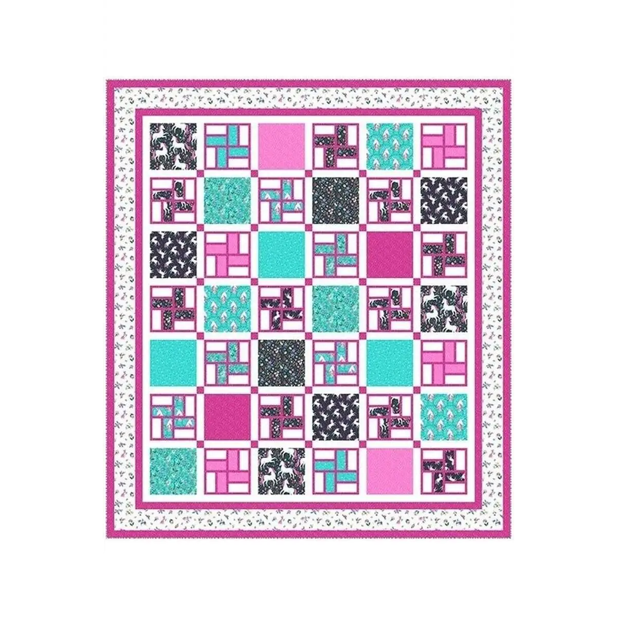 Unicorn Dreams, Unicorn Dreams Pattern - PTNP047 Unicorn Dreams, Unicorn Dreams Pattern - PTNP047