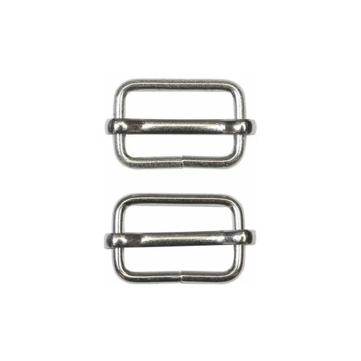 UNIQUE SEWING Slide Buckle - Metal - 25mm 1? - 2 pcs UNIQUE SEWING Slide Buckle - Metal - 25mm 1? - 2 pcs