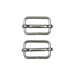 UNIQUE SEWING Slide Buckle - Metal - 25mm 1? - 2 pcs UNIQUE SEWING Slide Buckle - Metal - 25mm 1? - 2 pcs