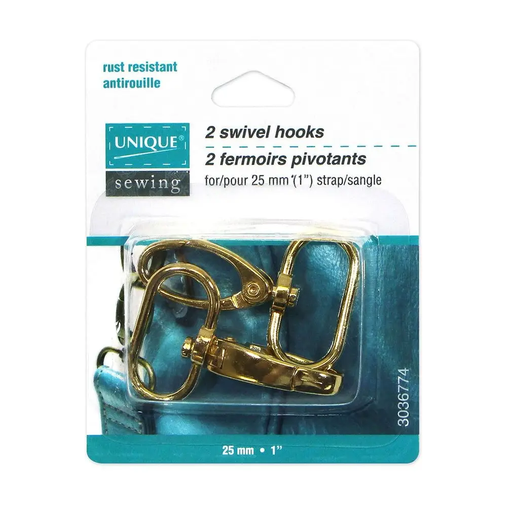 UNIQUE SEWING Swivel Clasps - 25mm 1" - 2 pcs. UNIQUE SEWING Swivel Clasps - 25mm 1" - 2 pcs.