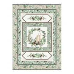 White Linen Christmas Centerfield Pattern - PTN3104 White Linen Christmas Centerfield Pattern - PTN3104