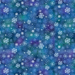 Clothworks - Snowtime (Sold By 1/2 Meter) Clothworks - Snowtime (Sold By 1/2 Meter)