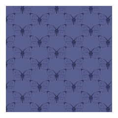 Bee Haven, Etched Cabbage Butterfly (Sold By 1/2 Meter)