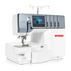 Bernina sewing machine on a white background