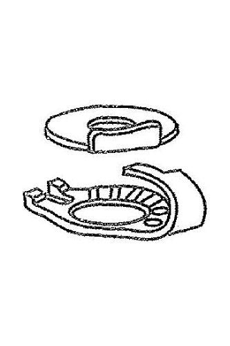Opener Hook Washer Complete, Consew #13041C