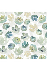 Benartex, Enchanted Florals white (Sold By 1/2 Meter)
