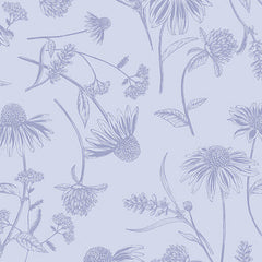 Bee Haven, Coneflower Tonal (Sold By 1/2 Meter)
