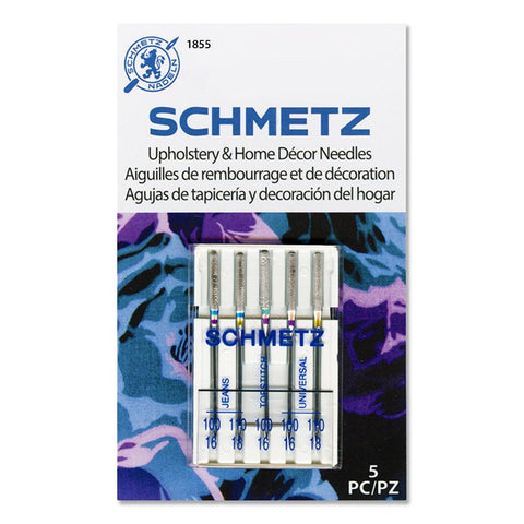 SCHMETZ Upholstery & Home Needles Pack