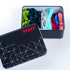 PFAFF® creative icon™ 2 Embellishment Attachment & Sampler Kit Bundle