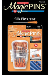 Comfort Grip Fine Silk Magic Pins