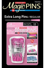 Comfort Grip Magic Pins - Extra Long Pins