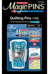 Comfort Grip Magic Pins - Fine Tip Quilting Pins