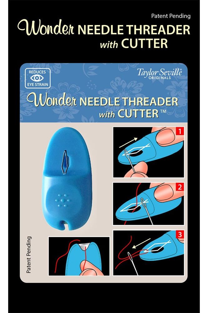 Taylor Seville, Wonder Needle Threader with Cutter