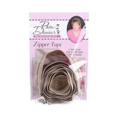 3 yards of Reversible Coil Zipper Tape with 8 Slides