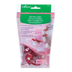 Wonder Clips® (Red) - 100 pcs.
