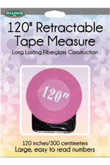 120 inches Retractable Tape Measure, Sassy Notions