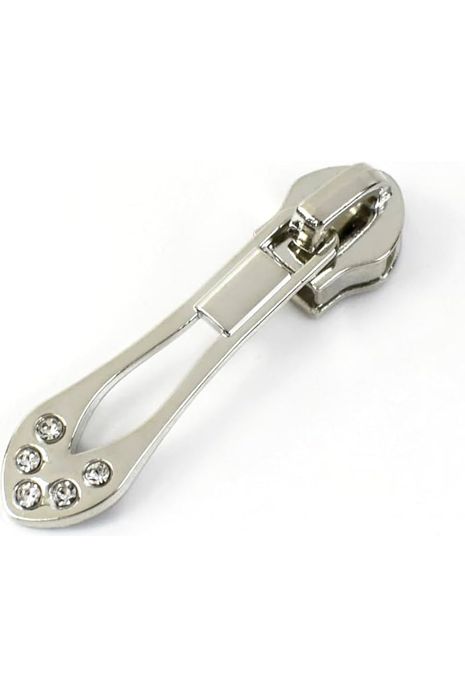 Sallie Tomato, Jeweled Tip Zipper Pulls - 4pk