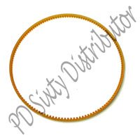 Motor Belt, White #4308