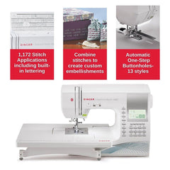 SINGER® Quantum Stylist 9960 Sewing Machine with Extension Table