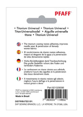 PFAFF® Titanium Universal Needles Size 90/14 5-Pack