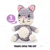 Bucilla Amigurumi Kit 5in Caylee the Cat