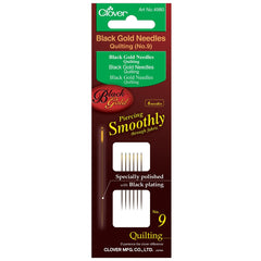 Black Gold Hand Sewing Needles (Quilting) No. 9