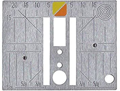 Bernina Punch Tool Stitch Plate