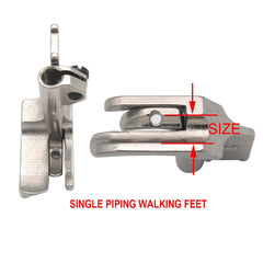 WALKING FEET 18 SET - ZIPPER/WELTING PIPING W/EDGE GUIDE - #KP-WF18