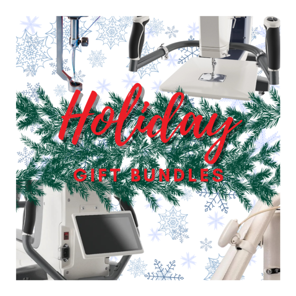 Exercise equipment with holiday-themed text and decorations on a white background