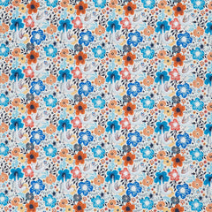 Whimsy - Birds Beige Yardage (Sold By 1/2 Meter)