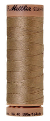 Mettler  Silk-Finish 40wt Solid Cotton Thread 150M Caramel Cream