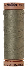Mettler  Silk-Finish 40wt Solid Cotton Thread 150M Sage