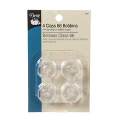 Dritz Bobbin Plastic Class 66 4ct