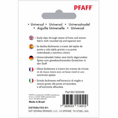 PFAFF® Universal Needles Size 90/14 5-Pack