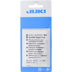 Invisible Zipper Foot w/ BP, Juki #A98277000A0