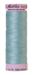 Mettler Silk-finish 50wt Solid Cotton Thread 164yd/150m Rough Sea
