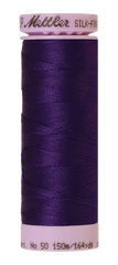 Mettler Silk-finish 50wt Solid Cotton Thread 164yd/150m Deep Purple