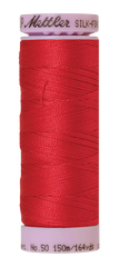 Mettler Silk-finish 50wt Solid Cotton Thread 164yd/150m Poinsettia
