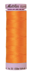 Mettler Silk-finish 50wt Solid Cotton Thread 164yd/150m Pumpkin