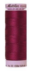 Mettler Silk-finish 50wt Solid Cotton Thread 164yd/150m Sangria